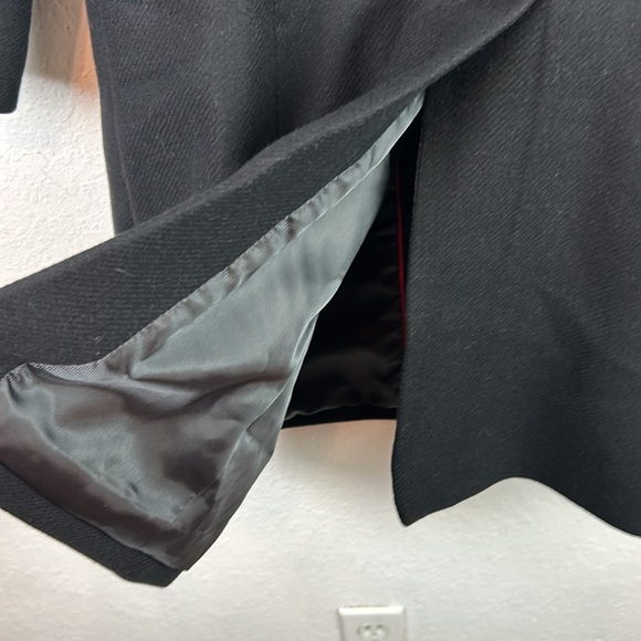 NWT New Talbots Italian Wool Black Lady Coat 14P petite $329RTL - Picture 8 of 10